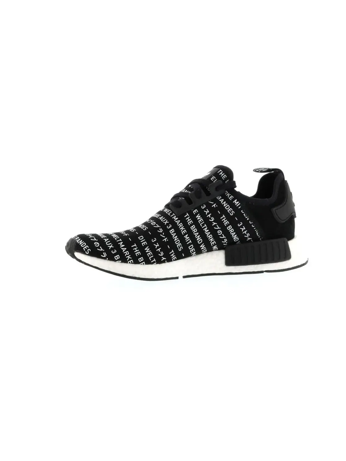 Мужские кроссовки Lifestyle с амортизацией Adidas NMD R1 — изображение 3 из 4, черный/черный/белый