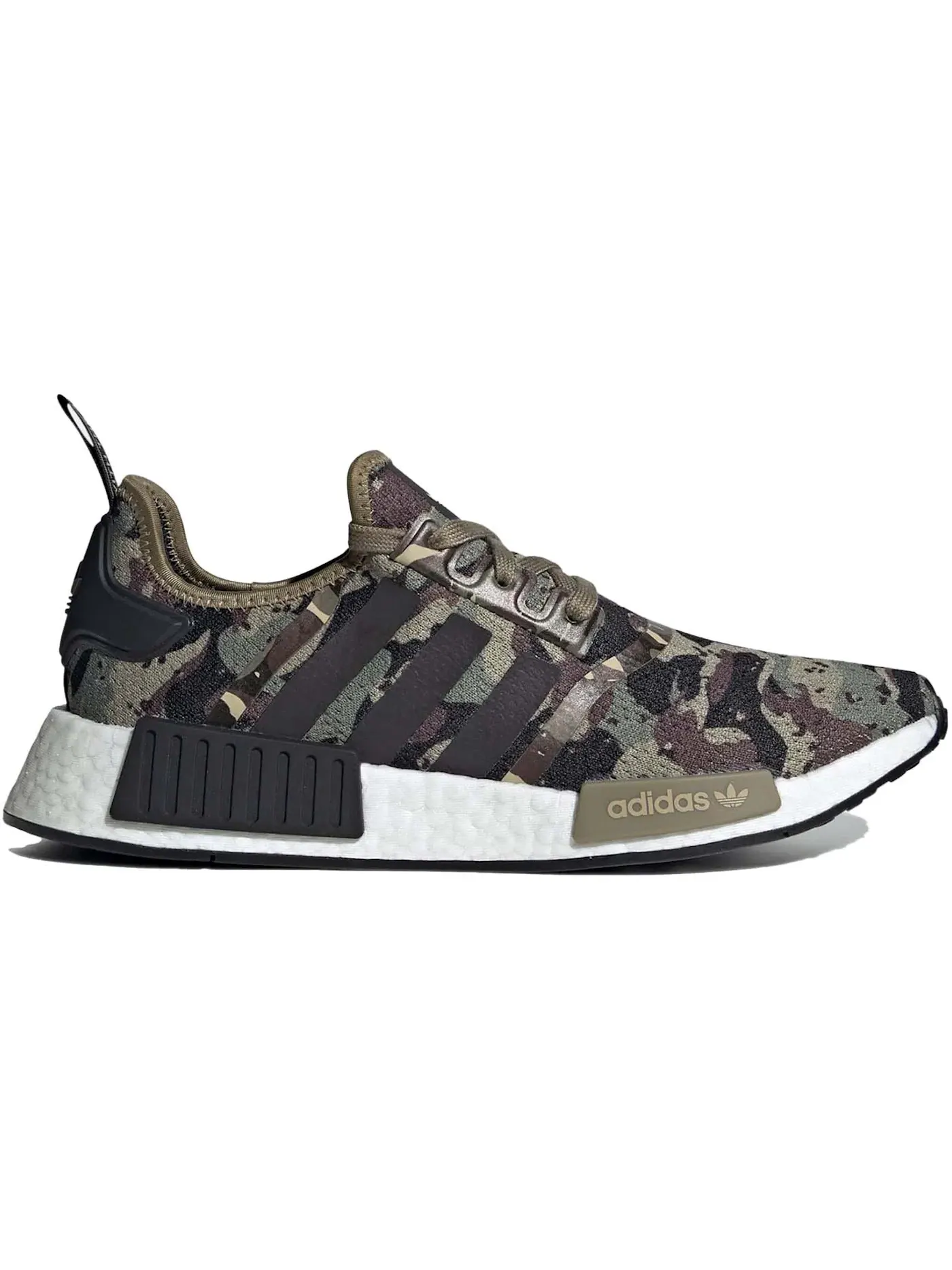 Мужские кроссовки Lifestyle с принтом Adidas NMD R1 Adidas — изображение 1 из 1, черный