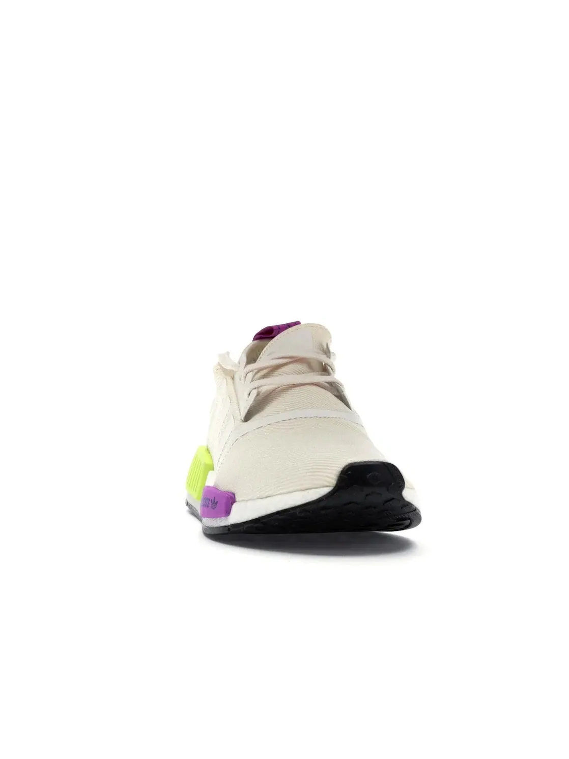 Мужские кроссовки для повседневной носки Adidas NMD R1 — изображение 2 из 4, белый/белый/желтый