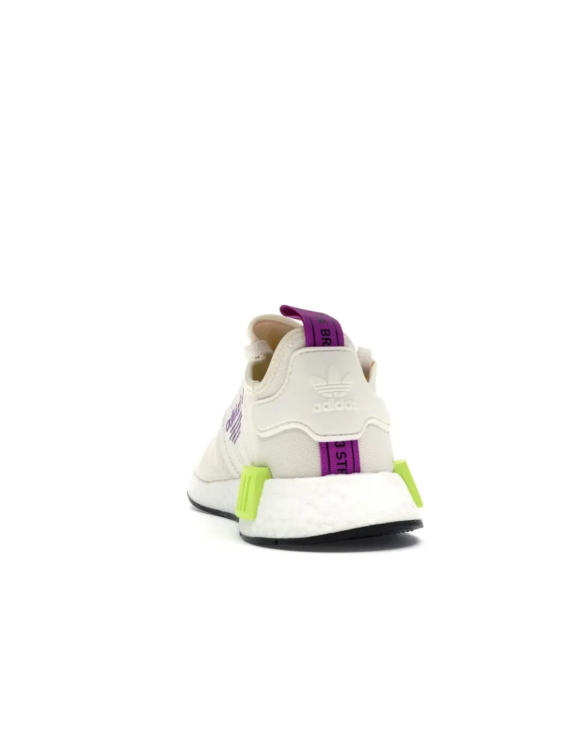 Мужские кроссовки для повседневной носки Adidas NMD R1 — изображение 4 из 4, белый/белый/желтый