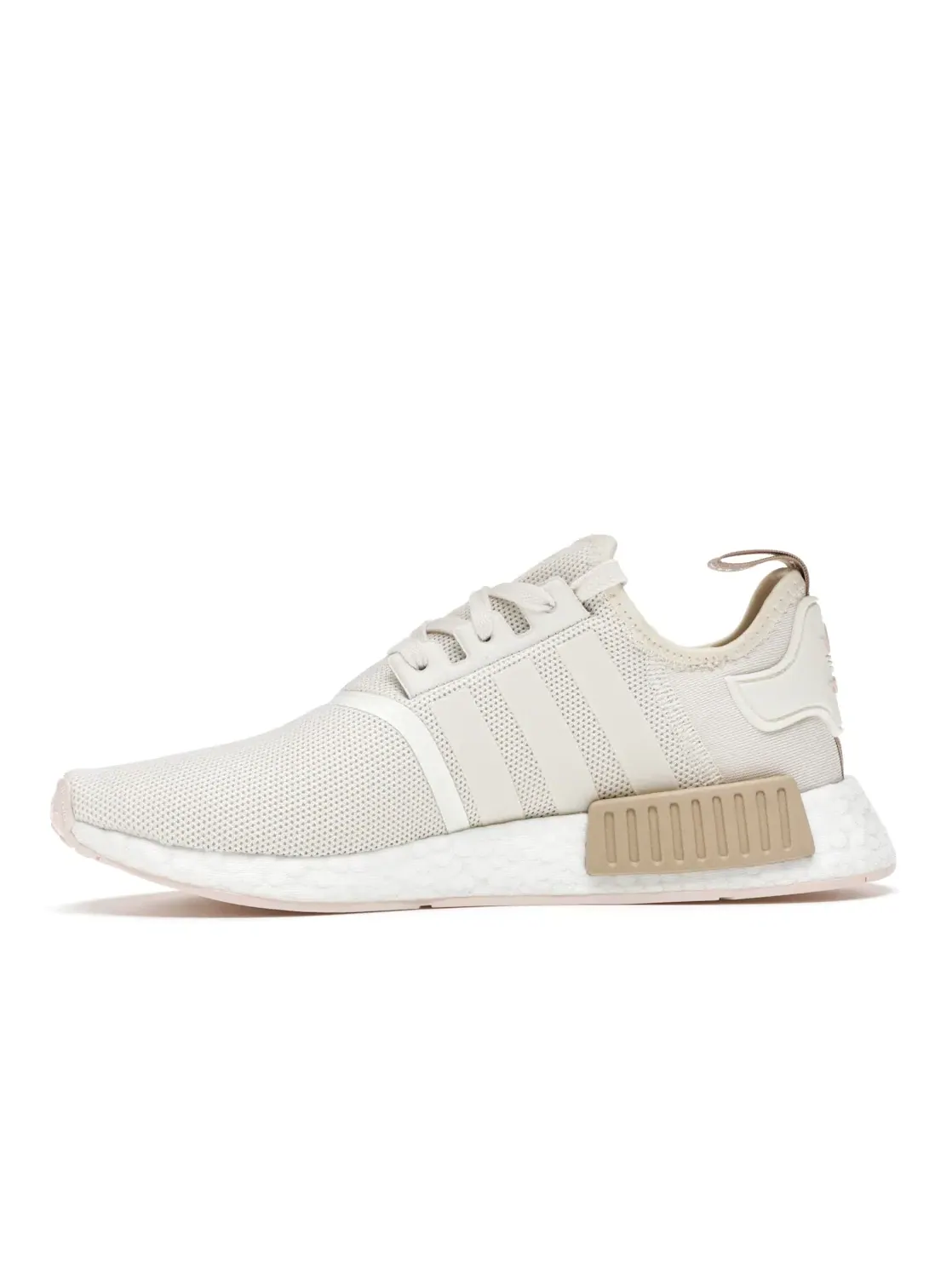 Женские кроссовки lifestyle с монограммой Adidas NMD R1 — изображение 3 из 4, белый/белый