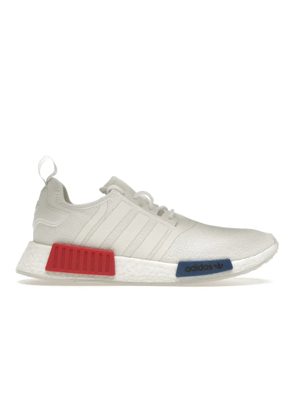 Мужские кроссовки lifestyle с амортизацией Adidas NMD R1 — изображение 1 из 4, белый/белый-белый