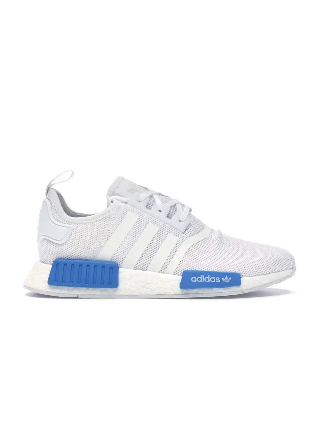 Детские кроссовки Lifestyle Adidas NMD R1 — изображение 1 из 4, белый/белый/яркий синий