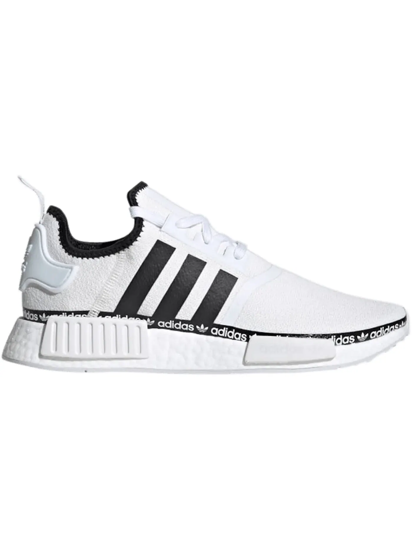 Мужские кроссовки Lifestyle с принтом Adidas NMD R1 — изображение 1 из 1, белый черный белый