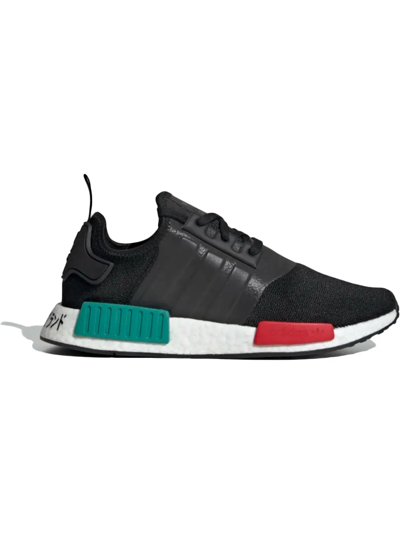 Мужские кроссовки Lifestyle Adidas NMD_R1 — изображение 1 из 1, черный/зеленый/красный