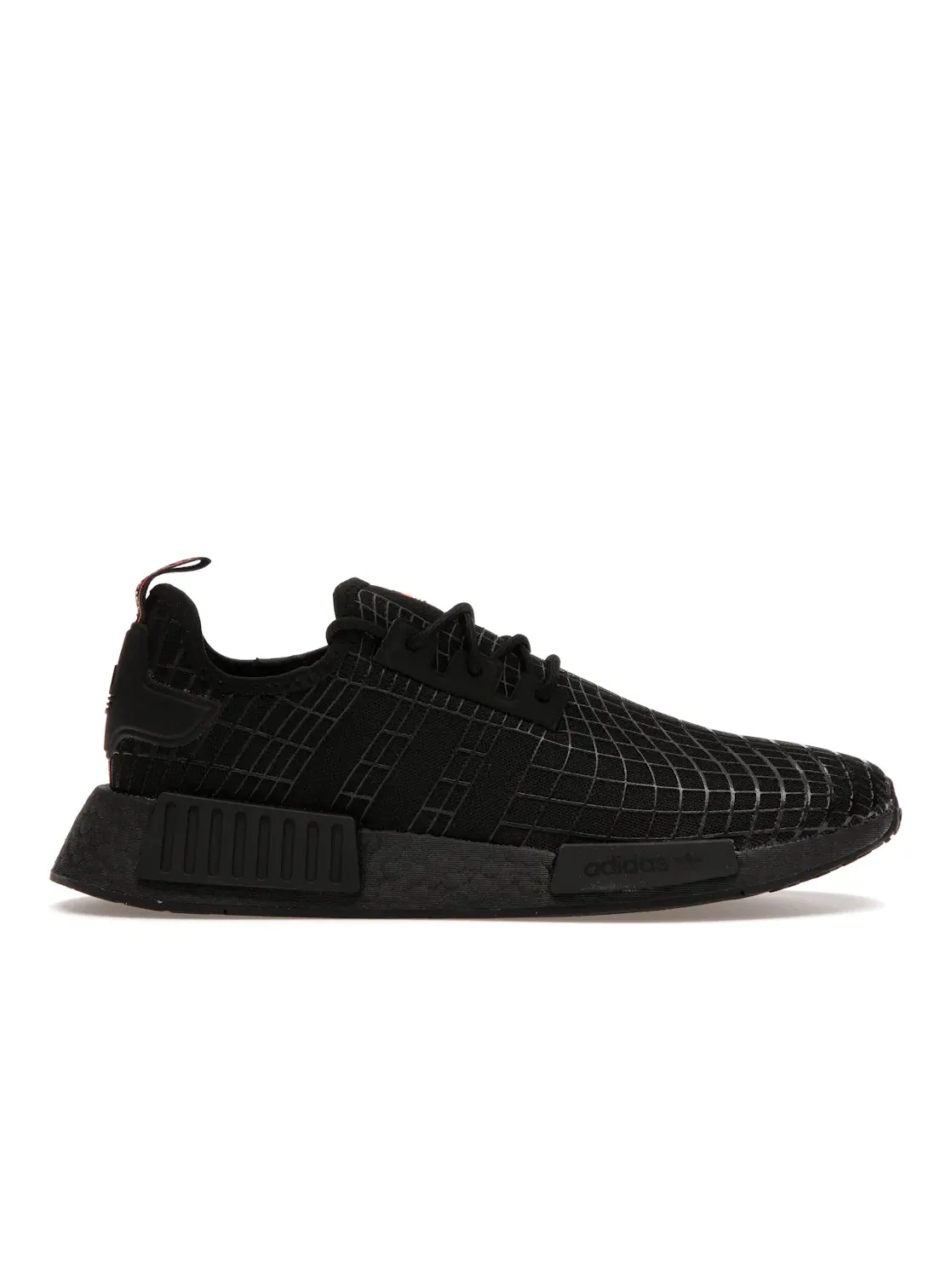 Мужские кроссовки Lifestyle Adidas NMD R1 — изображение 1 из 4, черный/черный/оранжевый