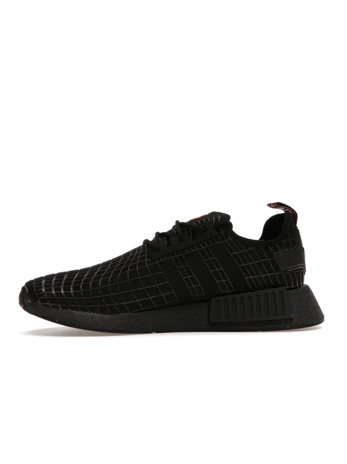 Мужские кроссовки Lifestyle Adidas NMD R1 — изображение 3 из 4, черный/черный/оранжевый