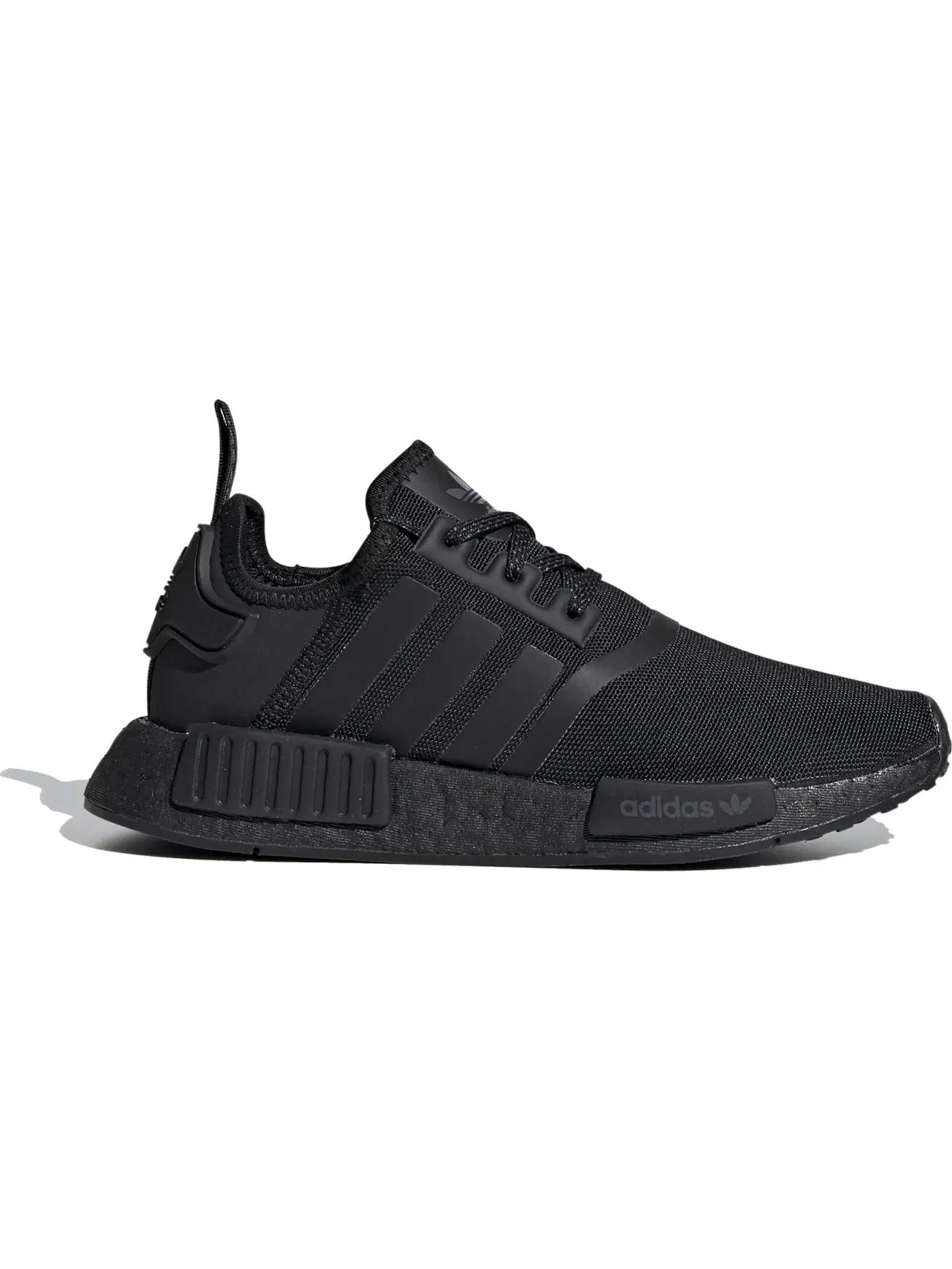 Детские кроссовки Lifestyle без шнуровки Adidas NMD R1 — изображение 1 из 1, черный/черный/серый