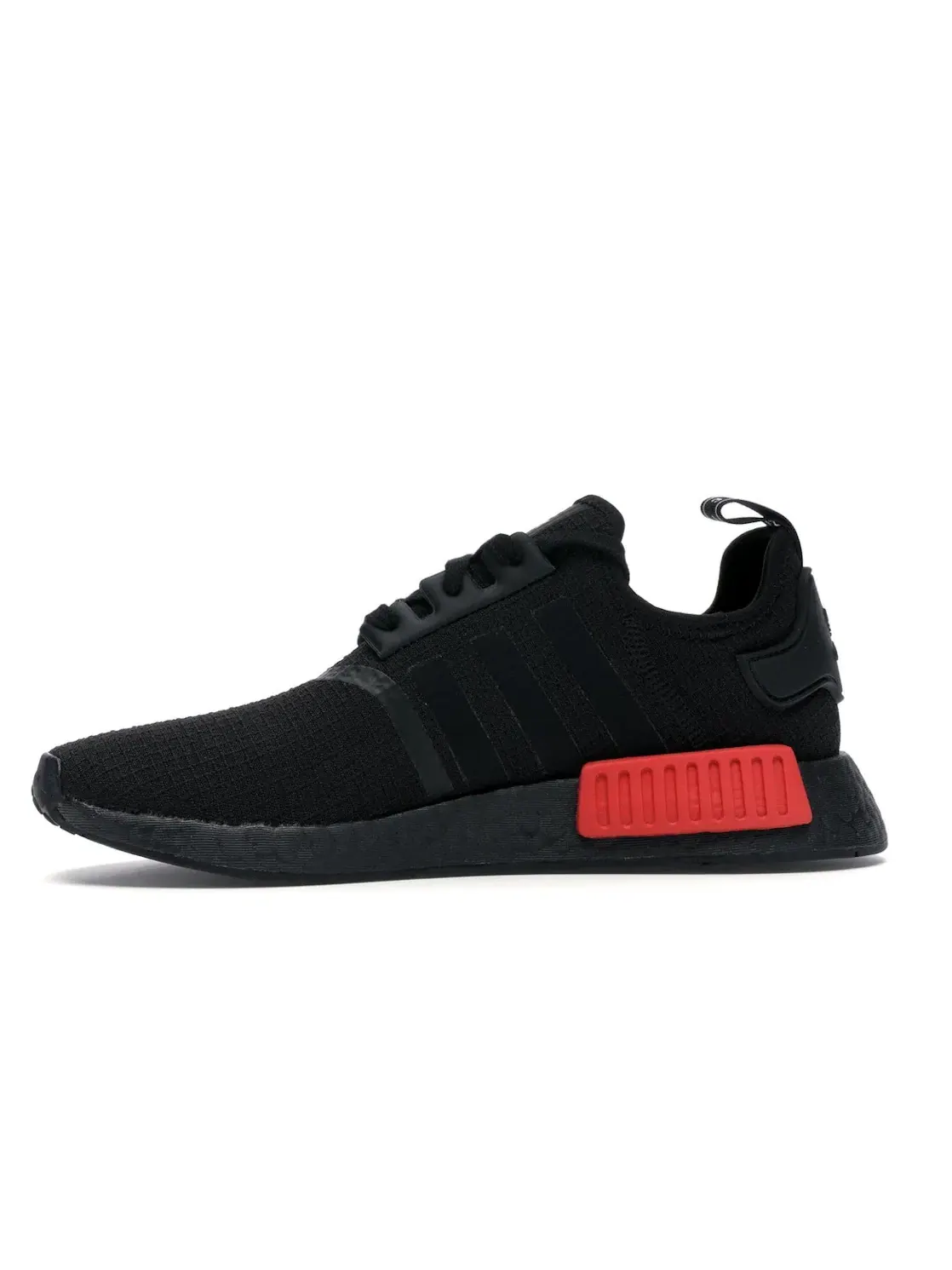 Мужские кроссовки lifestyle с верхом из сетки Adidas NMD R1 — изображение 3 из 4, черный/черный/красный