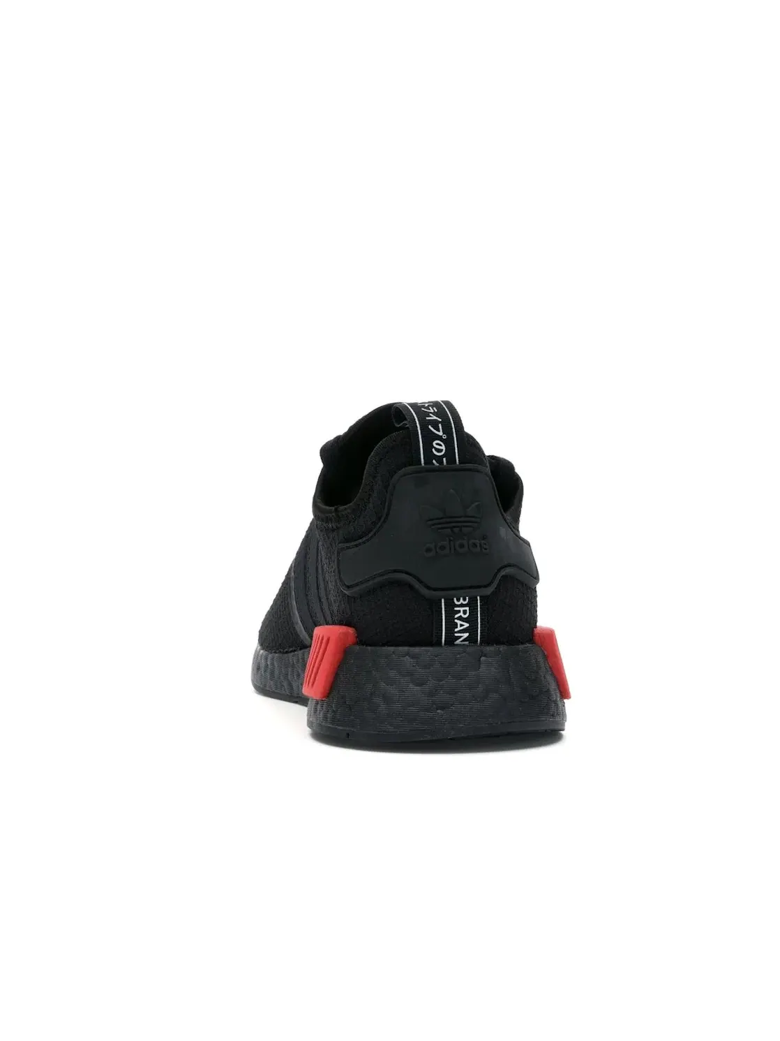 Мужские кроссовки lifestyle с верхом из сетки Adidas NMD R1 — изображение 4 из 4, черный/черный/красный