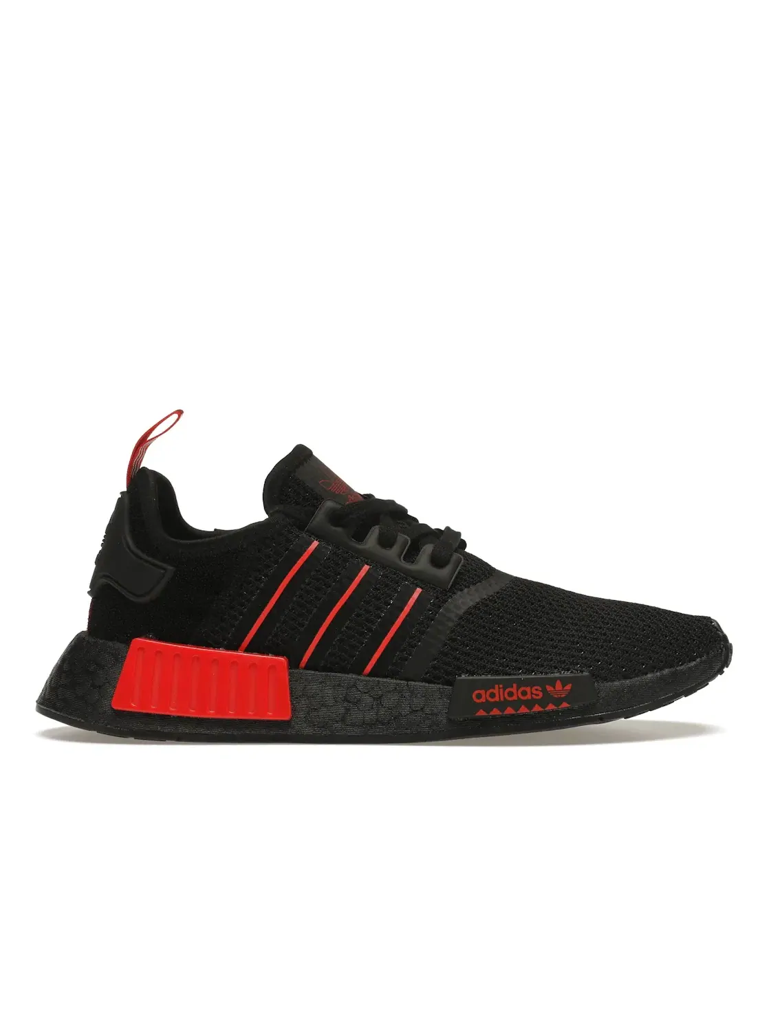 Мужские кроссовки Lifestyle с амортизацией Adidas NMD R1 — изображение 1 из 4, черный черный красный