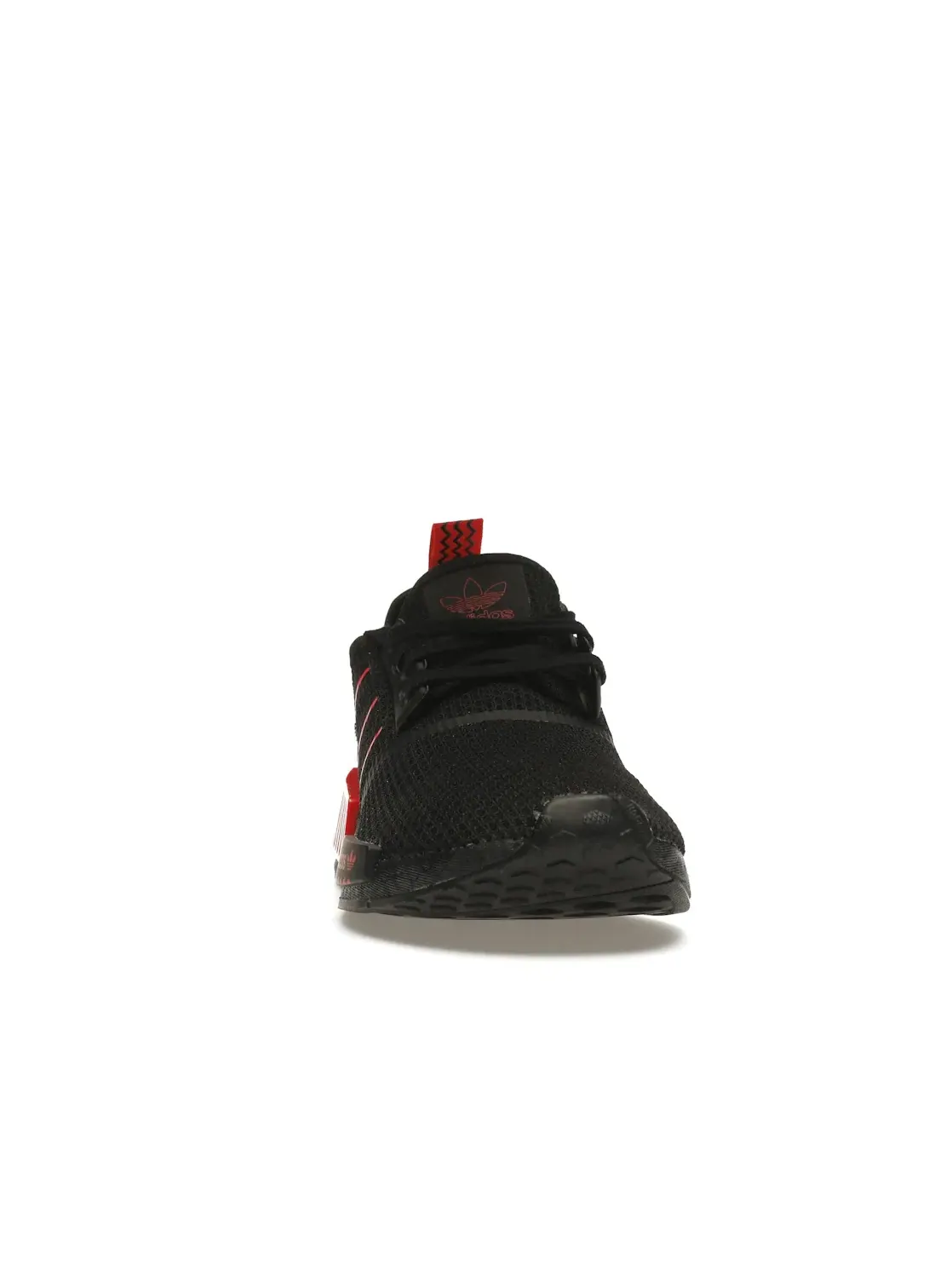 Мужские кроссовки Lifestyle с амортизацией Adidas NMD R1 — изображение 2 из 4, черный черный красный