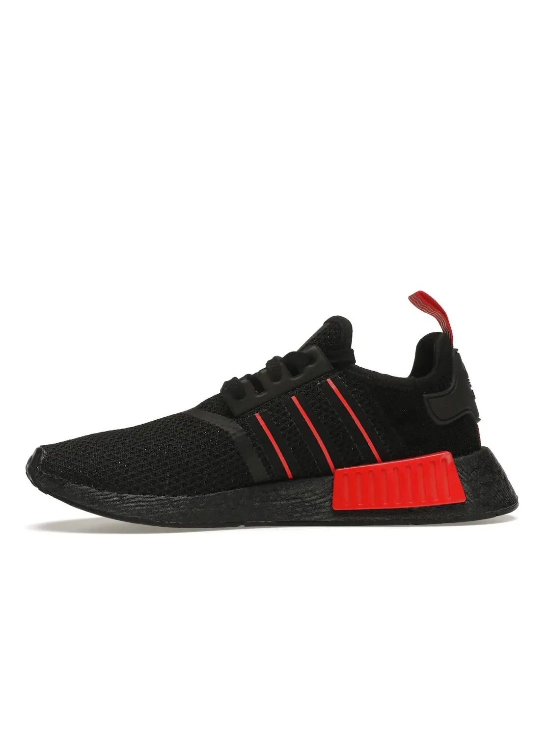 Мужские кроссовки Lifestyle с амортизацией Adidas NMD R1 — изображение 3 из 4, черный черный красный