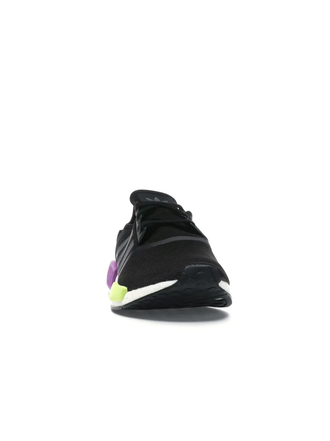 Мужские кроссовки для повседневной носки NMD R1 Adidas — изображение 2 из 4, черный/черный/фиолетовый