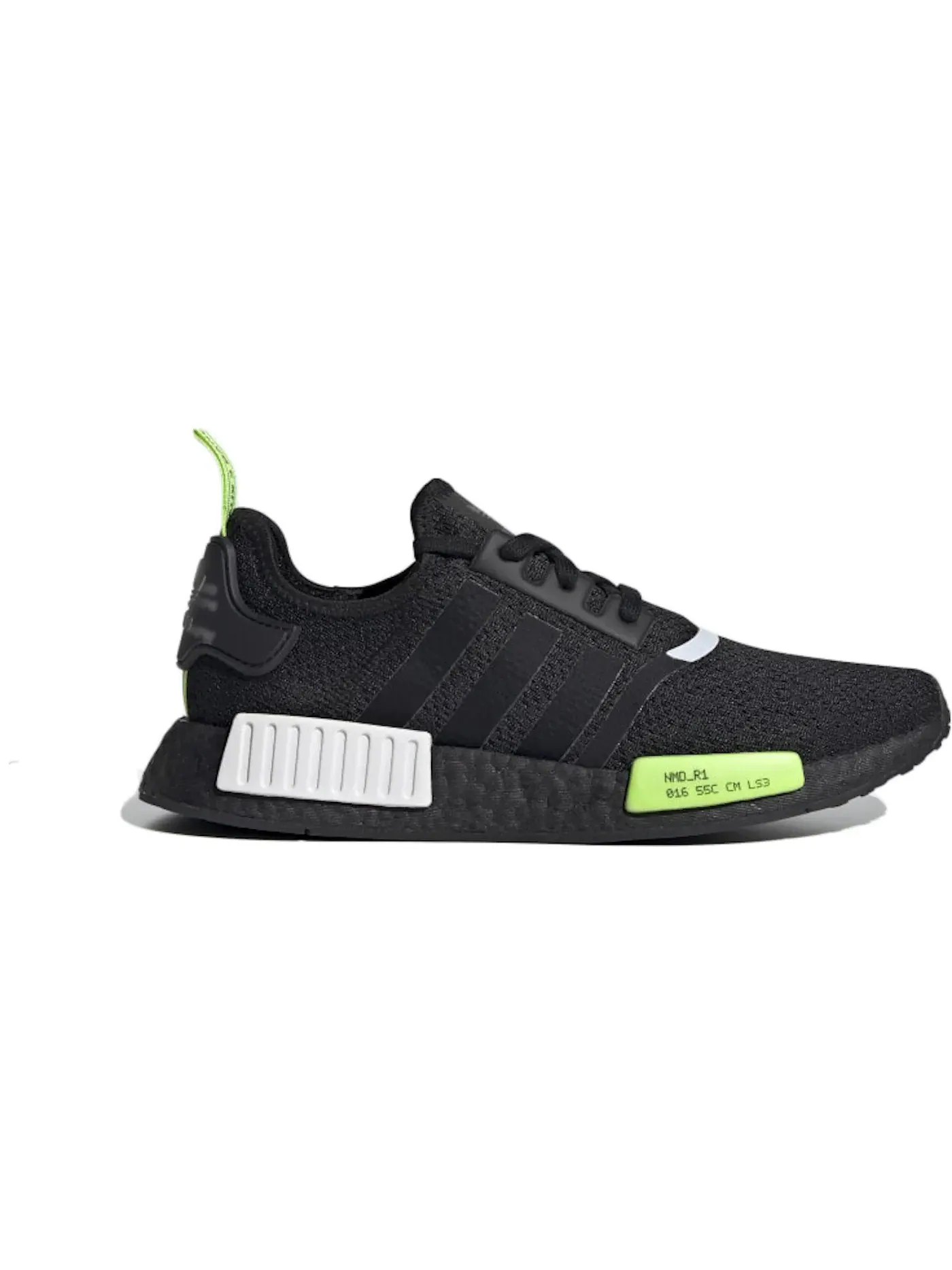 Мужские кроссовки Lifestyle Adidas NMD_R1 — изображение 1 из 1, черный/зеленый/белый