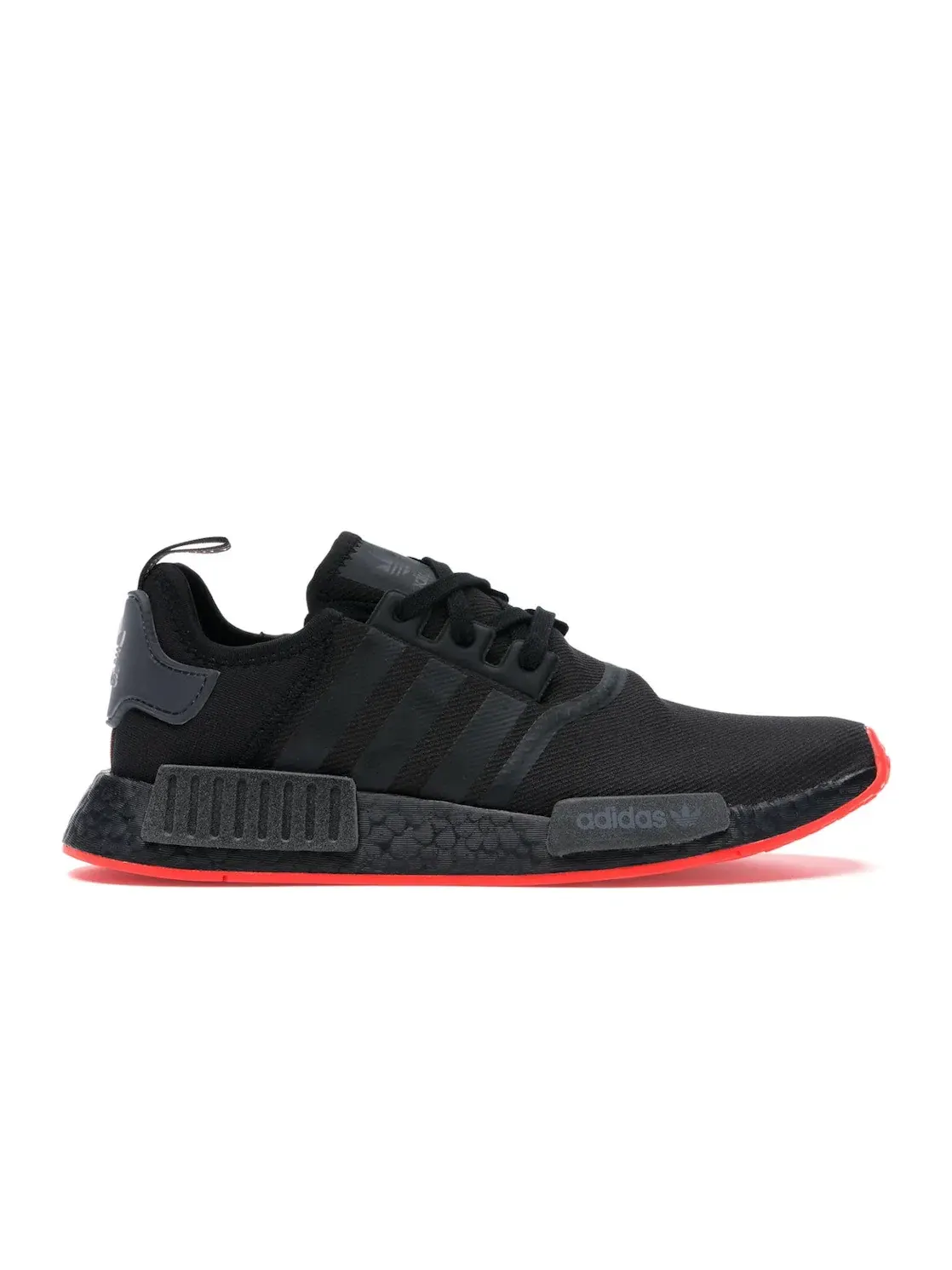 Мужские кроссовки Lifestyle с принтом Adidas NMD R1 — изображение 1 из 4, черный/черный/красный