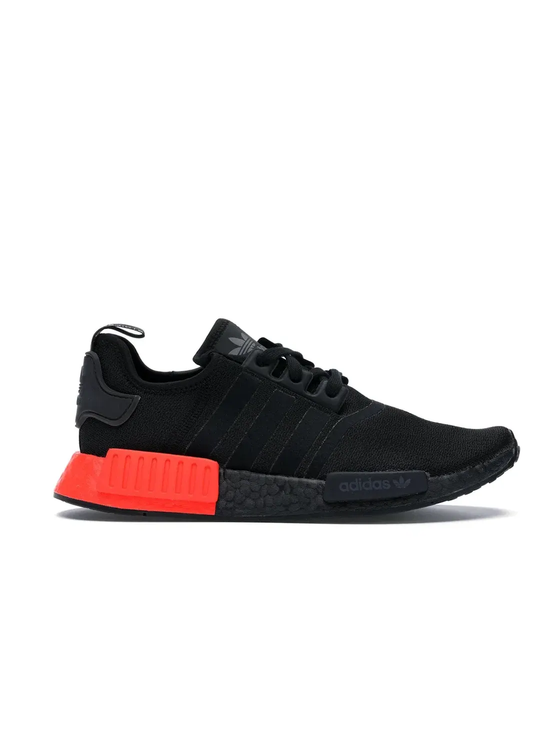 Мужские кроссовки с технологией Boost Adidas NMD R1 — изображение 1 из 4, черный/черный-красный
