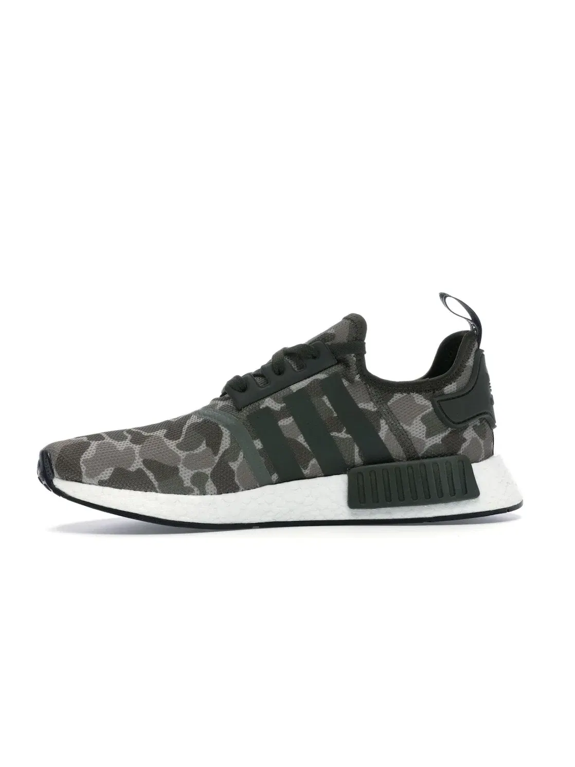 Мужские кроссовки Lifestyle с камуфляжным принтом Adidas NMD R1 — изображение 3 из 4, зеленый