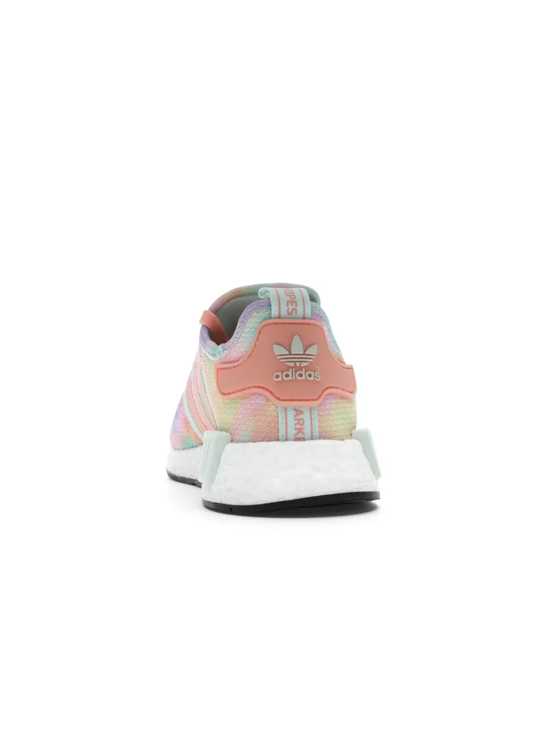 Женские кроссовки с принтом tie-dye Adidas NMD R1 — изображение 4 из 4, зеленый