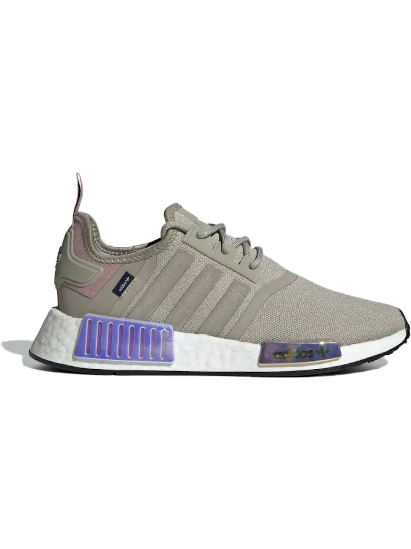 Женские кроссовки Lifestyle Adidas NMD R1 — изображение 1 из 1, серый/серый/фиолетовый