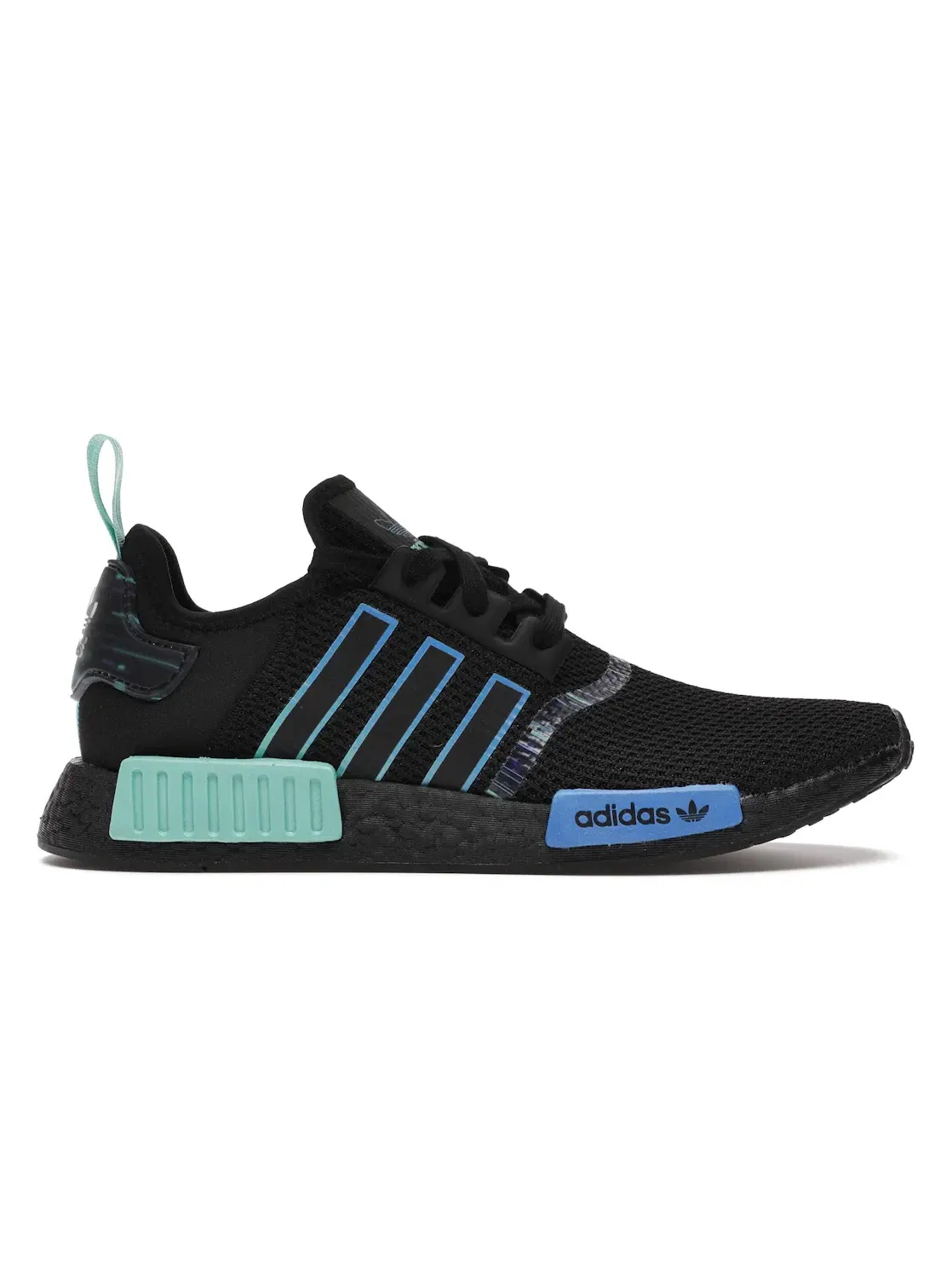 Мужские кроссовки Lifestyle с принтом Adidas NMD R1 — изображение 1 из 4, черный черный черный