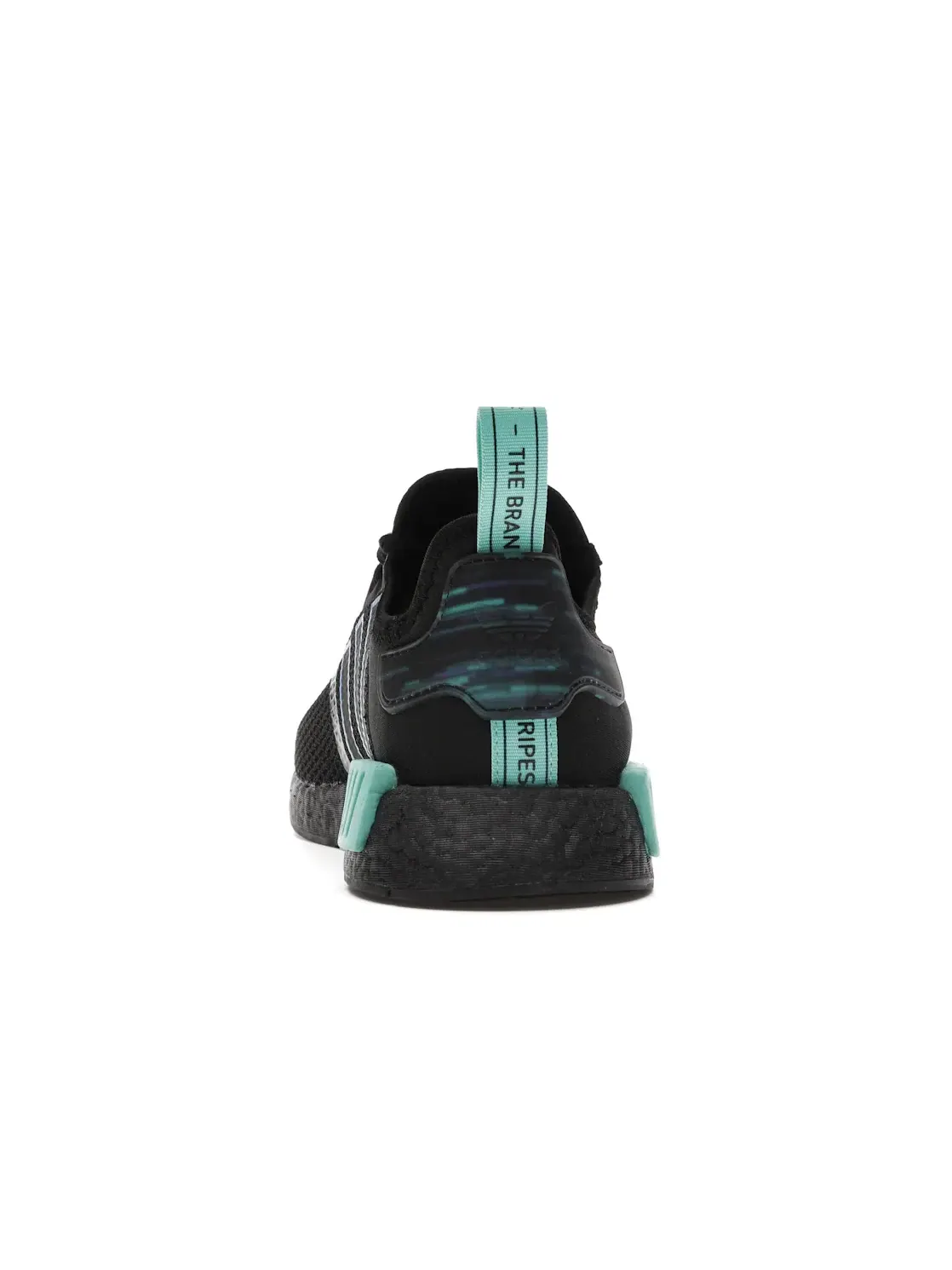 Мужские кроссовки Lifestyle с принтом Adidas NMD R1 — изображение 4 из 4, черный черный черный