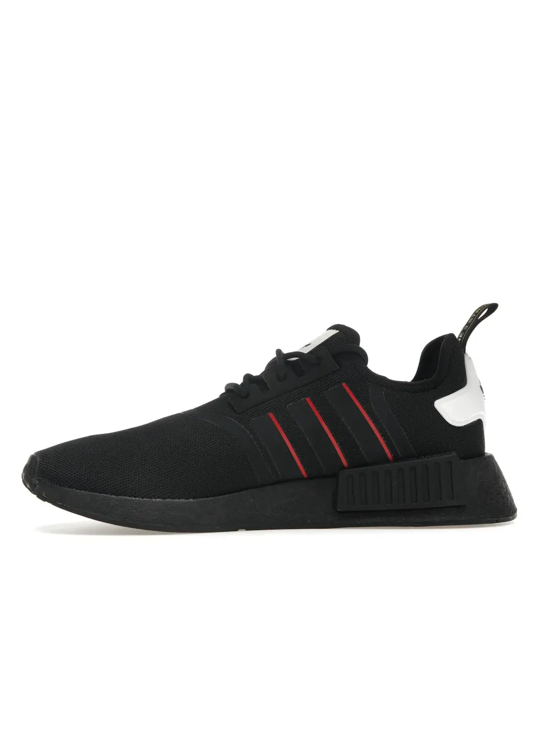 Мужские кроссовки Lifestyle с принтом Adidas NMD R1 — изображение 3 из 4, черный/белый/красный