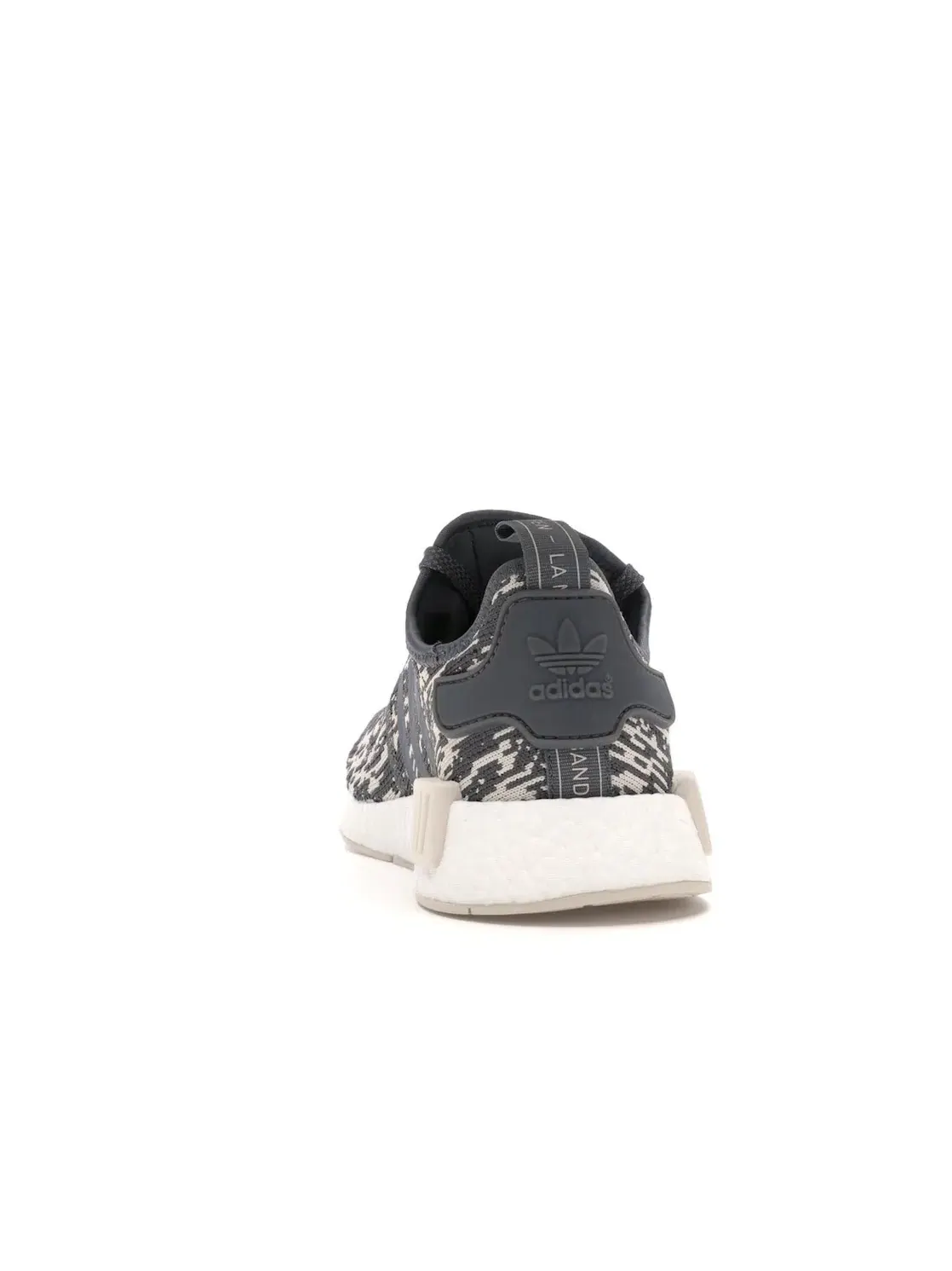 Мужские кроссовки с принтом Adidas NMD R1 — изображение 4 из 4, серый белый