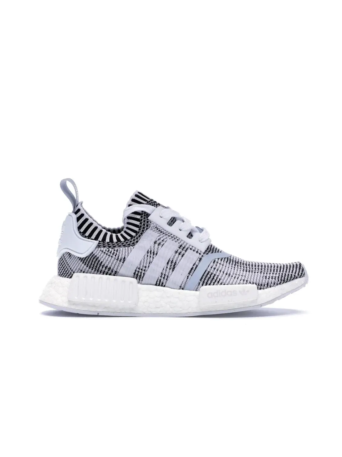 Мужские кроссовки с принтом Adidas NMD R1 Glitch Camo — изображение 1 из 4, белый/белый/черный