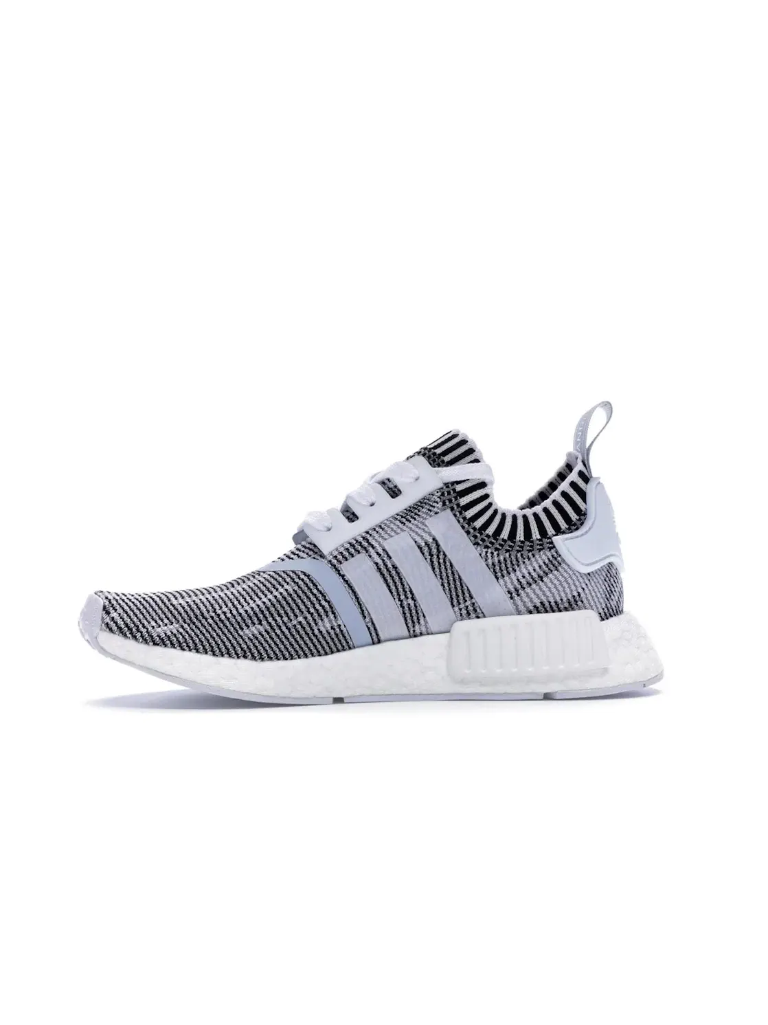 Мужские кроссовки с принтом Adidas NMD R1 Glitch Camo — изображение 3 из 4, белый/белый/черный