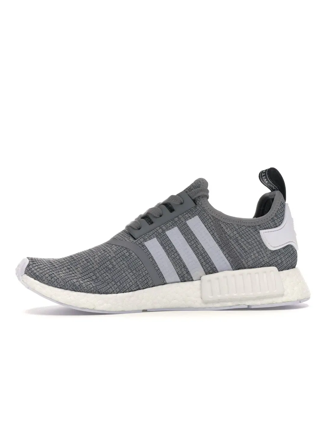Мужские кроссовки с принтом камуфляж Adidas NMD R1 — изображение 3 из 4, серый белый