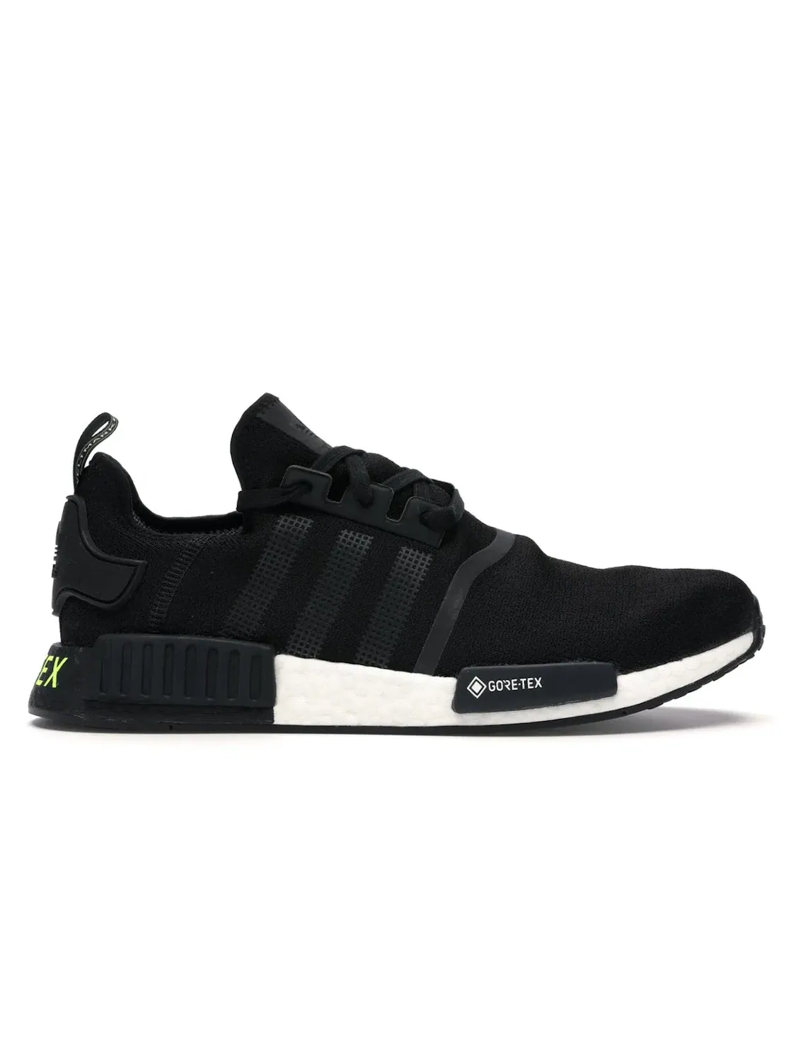 Мужские кроссовки с технологией Gore-Tex Adidas NMD R1 — изображение 1 из 4, черный/черный/желтый