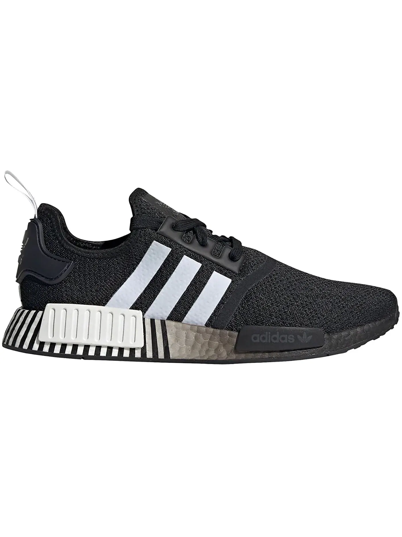 Мужские кроссовки Lifestyle с градиентом Adidas NMD R1 — изображение 1 из 1, черный/белый/черный