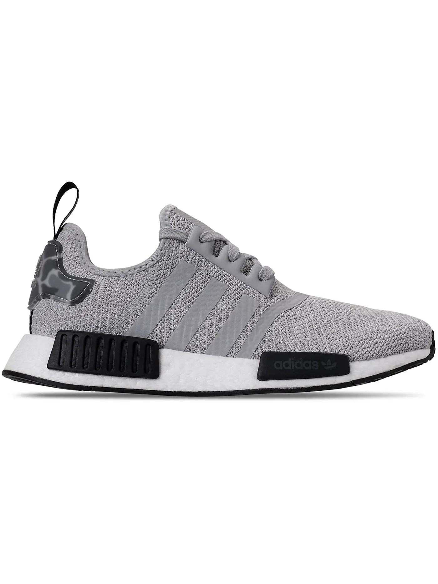 Мужские кроссовки Lifestyle с принтом Adidas NMD R1 — изображение 1 из 1, серый/серый/черный