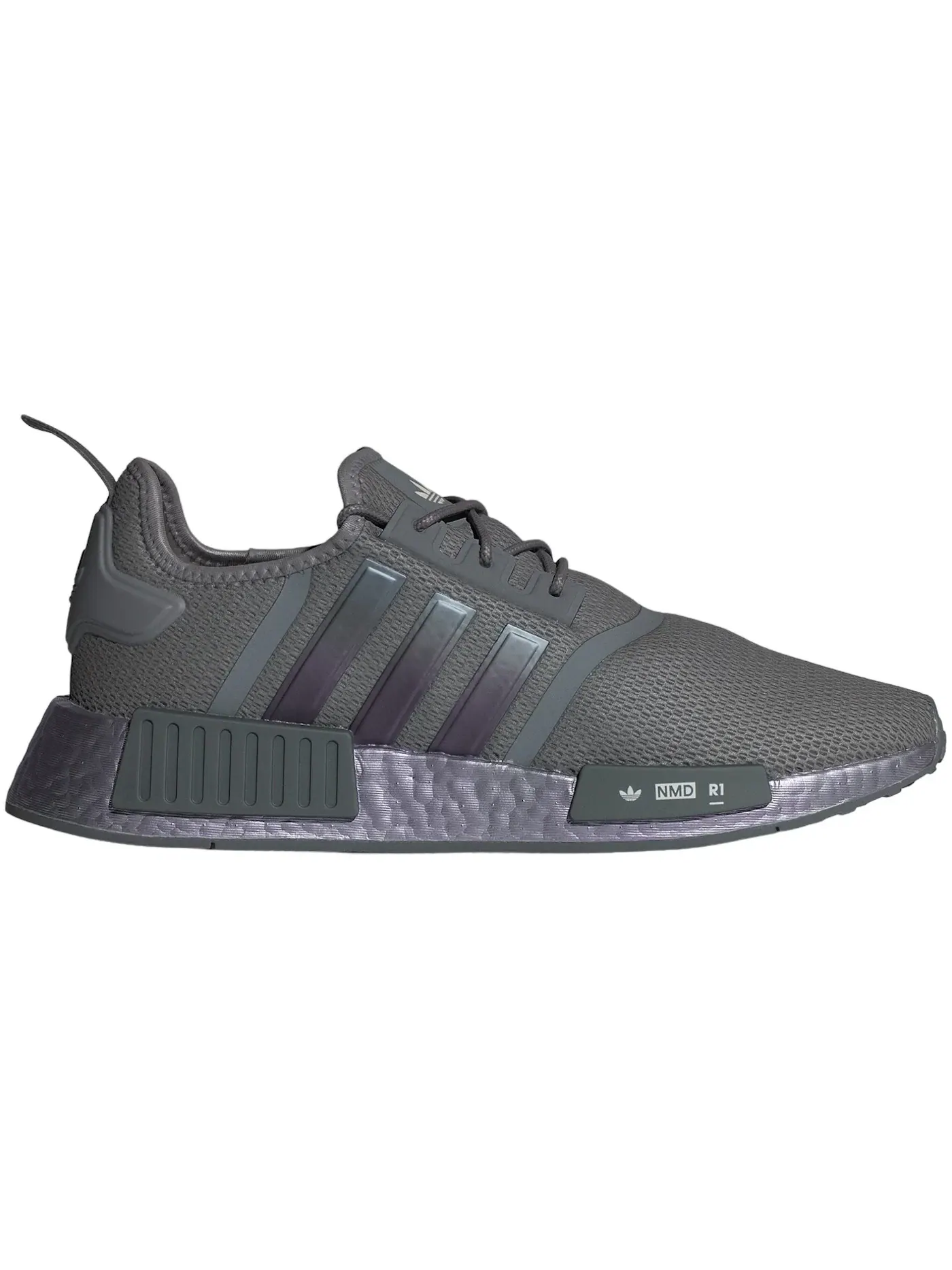 Мужские кроссовки с технологией Boost Adidas NMD R1 — изображение 1 из 1, серый темно-серый серый