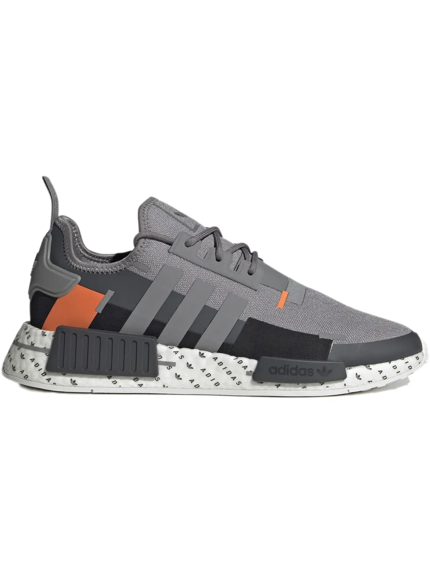 Мужские кроссовки Lifestyle Adidas NMD R1 — изображение 1 из 1, серый/серый/оранжевый