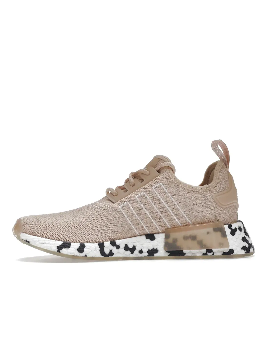 Женские кроссовки Lifestyle Halo Blush Spotted Adidas — изображение 3 из 4, белый/черный