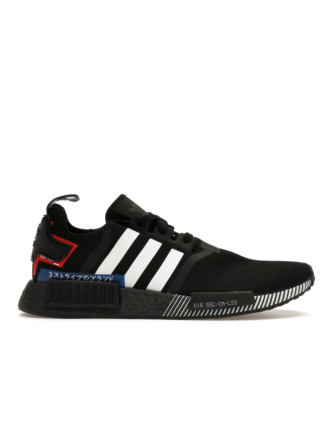 Мужские кроссовки Lifestyle с японским дизайном Adidas NMD R1 — изображение 1 из 4, черный/белый/синий