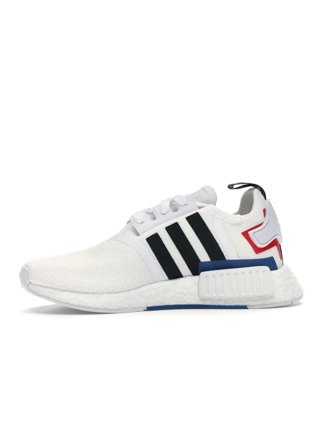 Детские кроссовки Lifestyle с принтом Adidas NMD R1 — изображение 3 из 4, белый/черный/синий