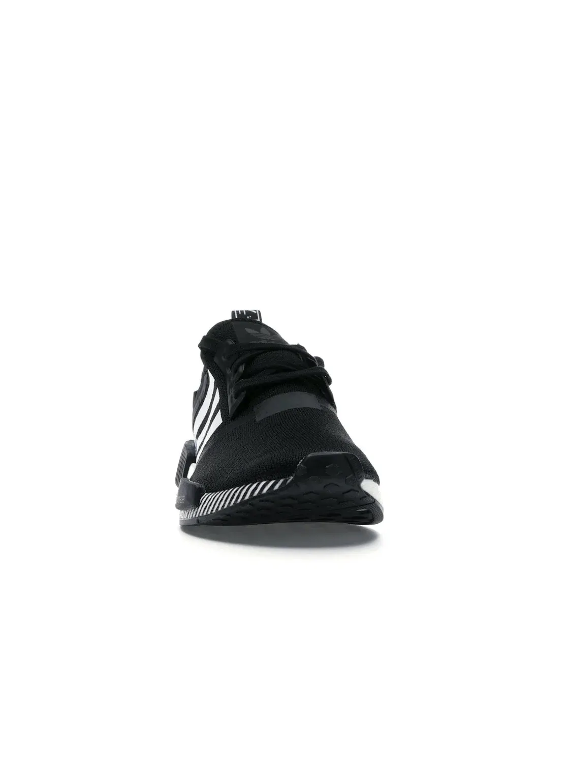 Мужские кроссовки с японским дизайном Adidas NMD R1 — изображение 2 из 4, черный/белый/синий
