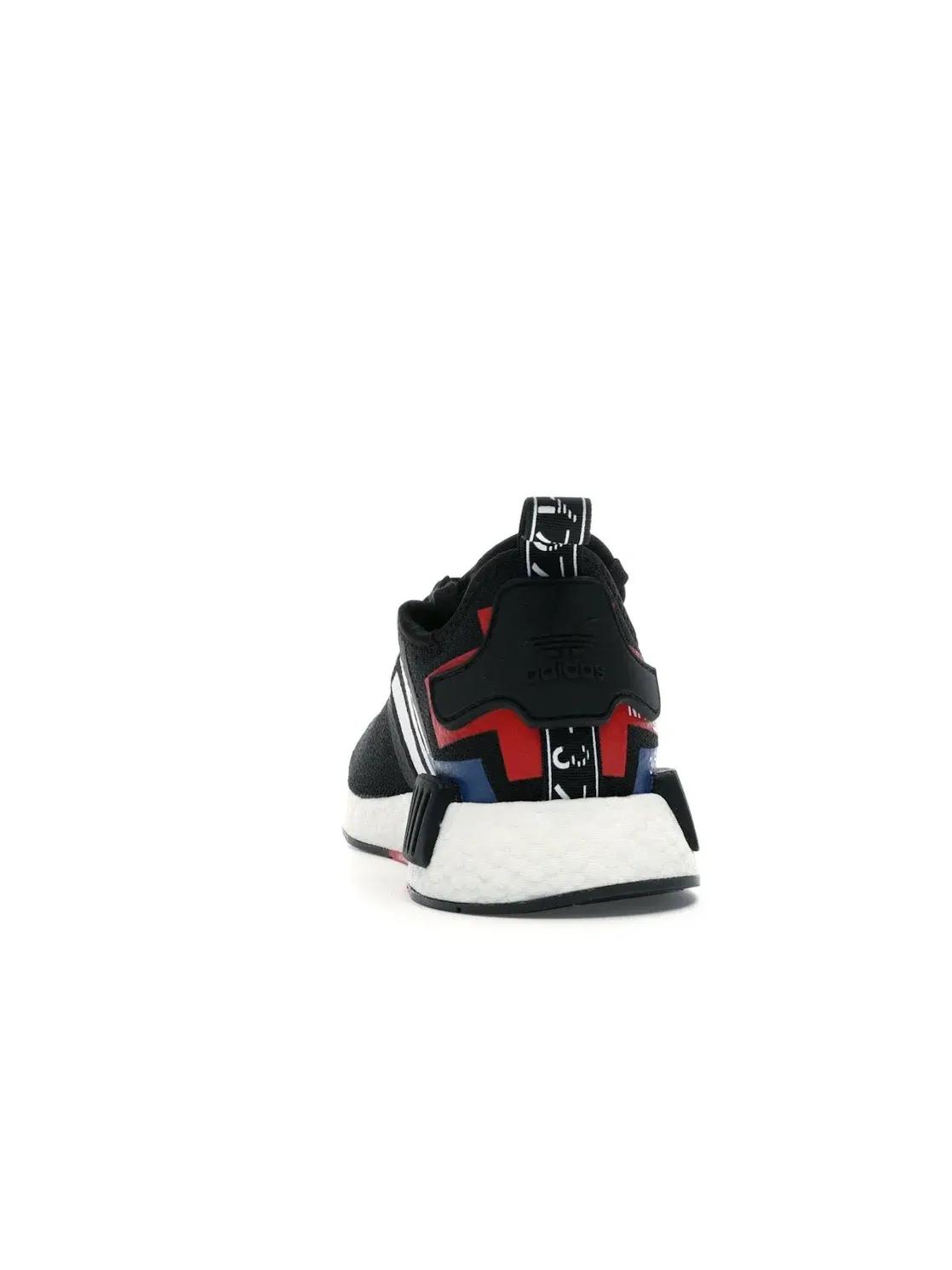 Мужские кроссовки с японским дизайном Adidas NMD R1 — изображение 4 из 4, черный/белый/синий