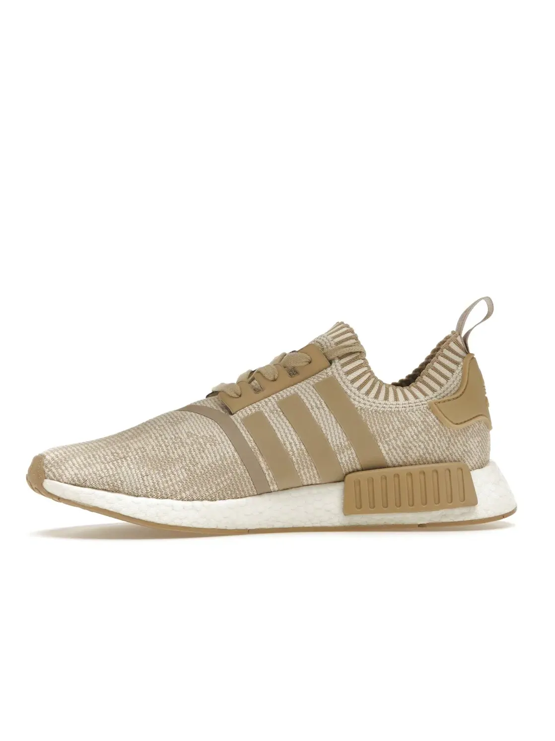 Мужские кроссовки из Primeknit Adidas NMD R1 — изображение 3 из 4, хаки/хаки/белый