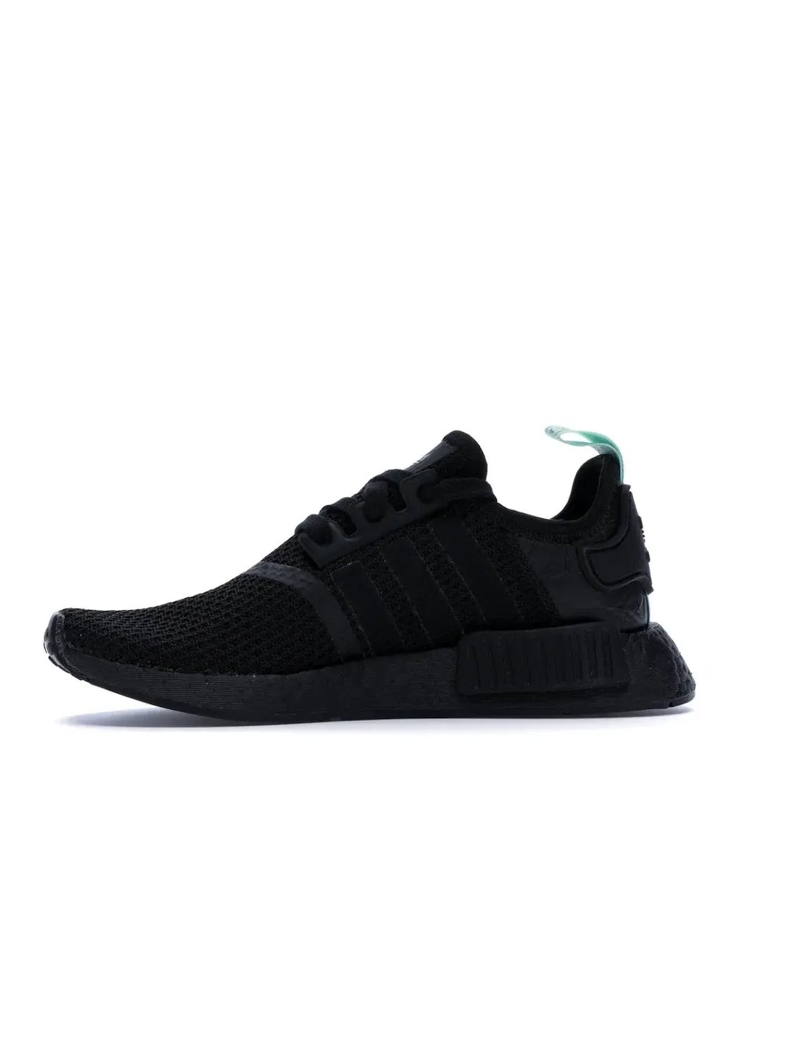Женские кроссовки с технологией Boost Adidas NMD R1 — изображение 3 из 4, черный/черный/прозрачный
