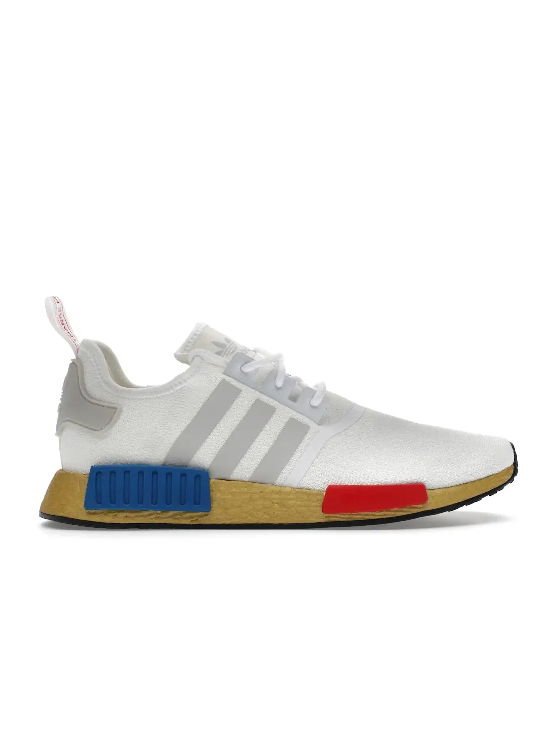 Мужские кроссовки Lifestyle Adidas NMD R1 — изображение 1 из 4, белый красный синий