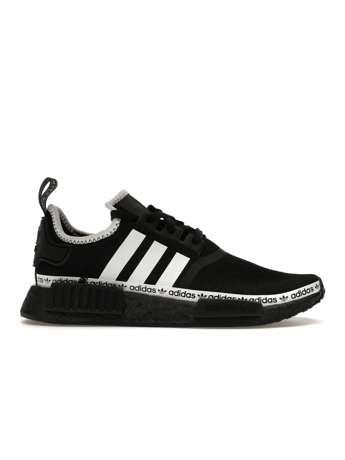 Мужские кроссовки Lifestyle с синтетической кожи NMD R1 Adidas — изображение 1 из 4, черный/белый/белый
