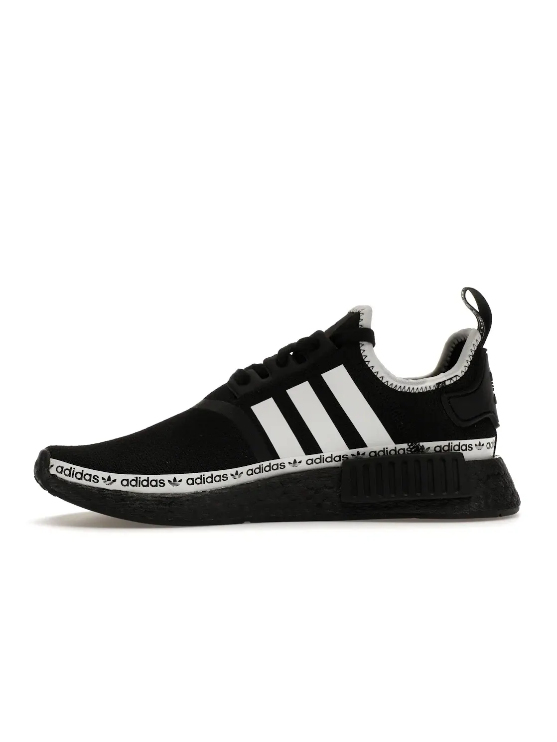 Мужские кроссовки Lifestyle с синтетической кожи NMD R1 Adidas — изображение 3 из 4, черный/белый/белый