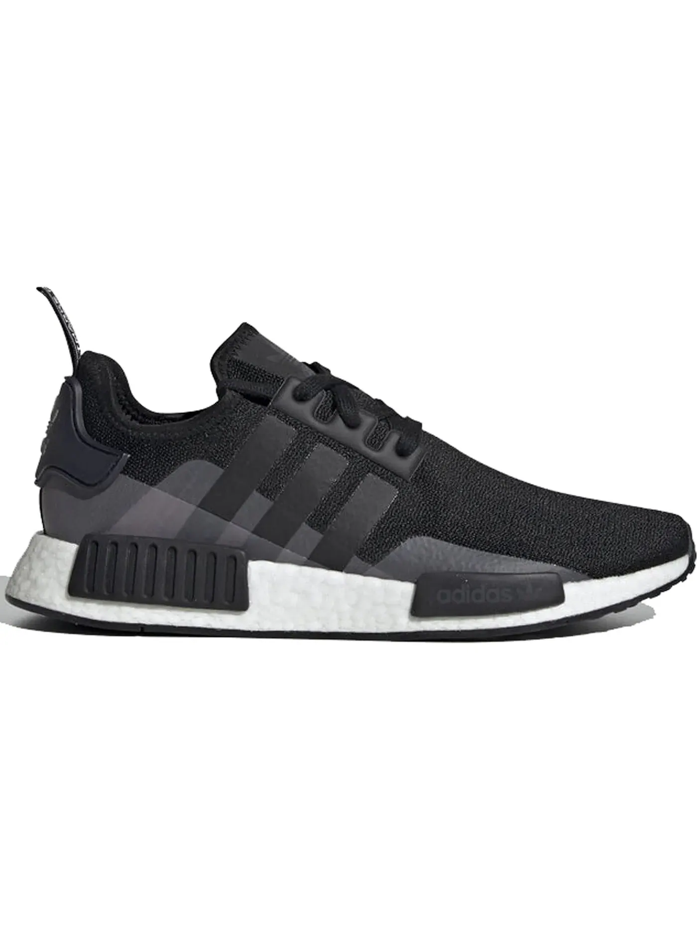 Мужские кроссовки Lifestyle с технологией Boost Adidas NMD R1 — изображение 1 из 1, черный черный розовый