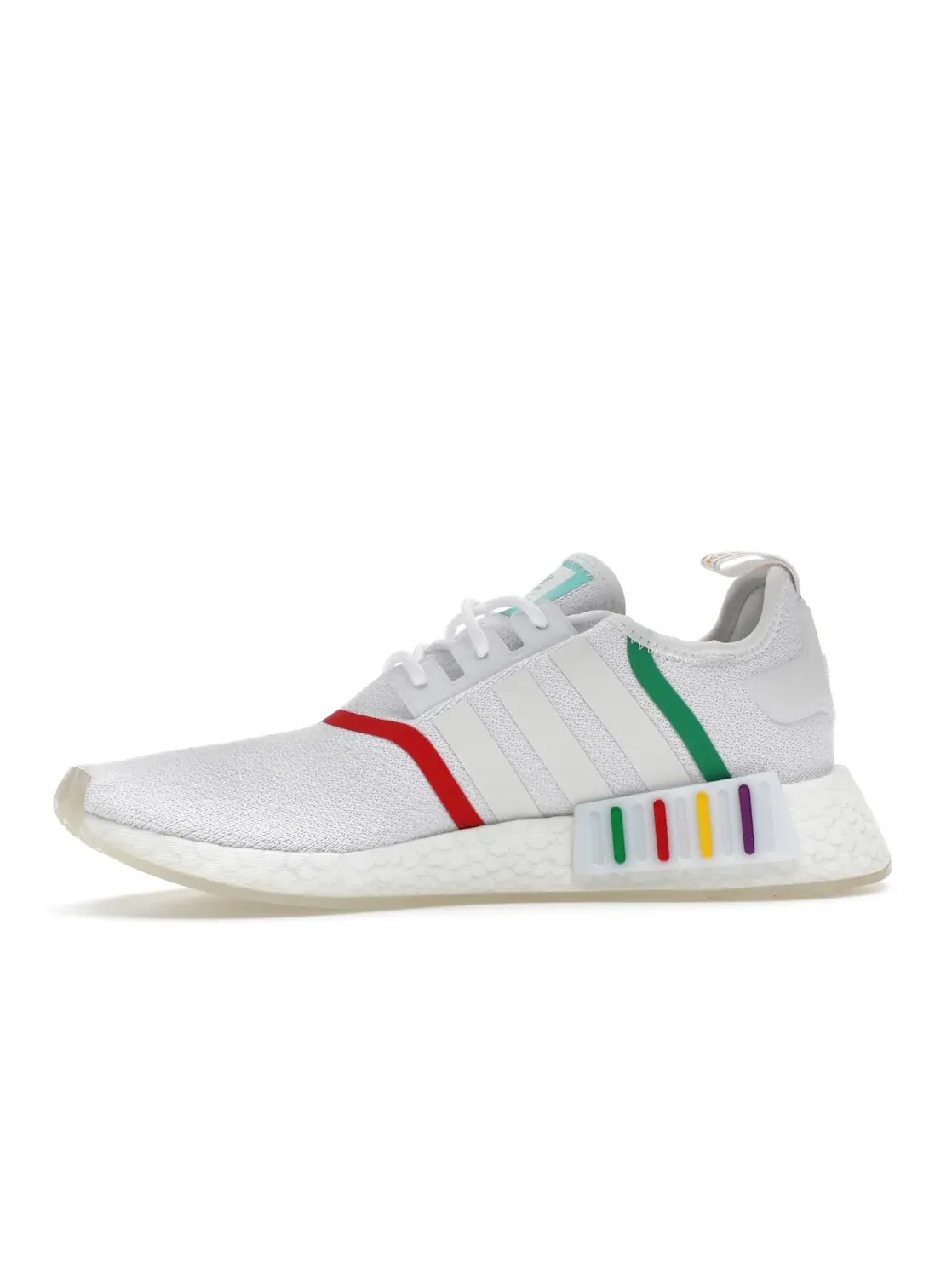 Мужские кроссовки с принтом Adidas NMD R1 — изображение 3 из 4, белый/белый/черный