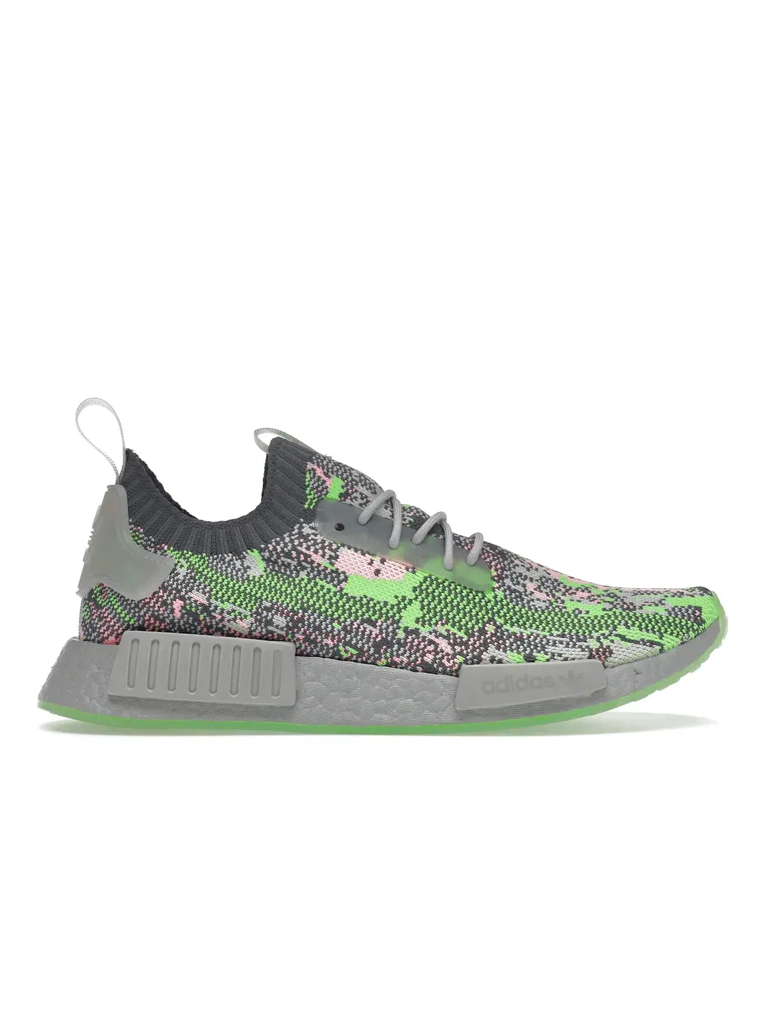 Мужские кроссовки с принтом Adidas NMD R1 PK — изображение 1 из 4, серый/серый