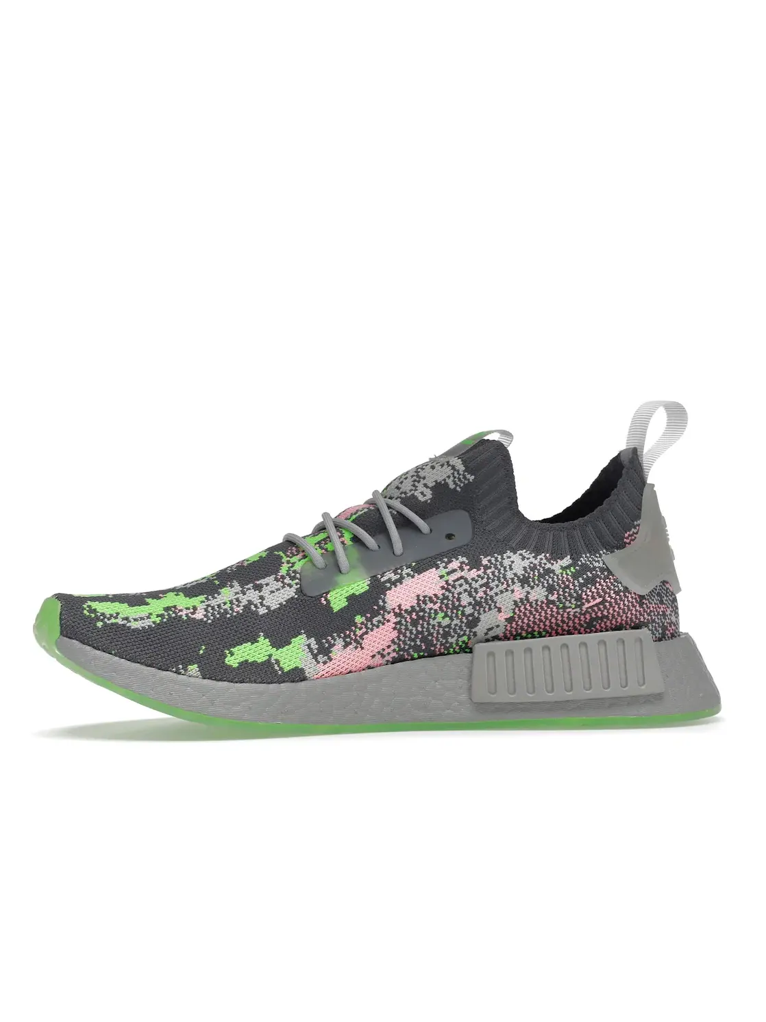 Мужские кроссовки с принтом Adidas NMD R1 PK — изображение 3 из 4, серый/серый